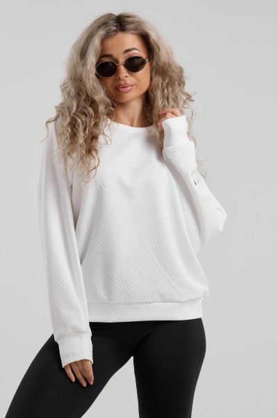 Свитшот 36986 - белый (НТ)