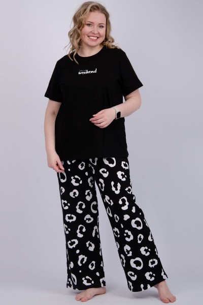 Пижама Выходные - черный (НТ)