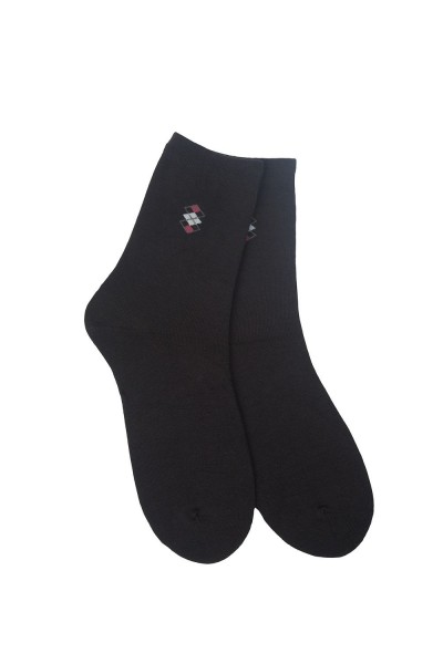 Носки мужские Шахматы (набор 2 пары) - черный (НТ) Носки мужские Шахматы (набор 2 пары) - черный (НТ)