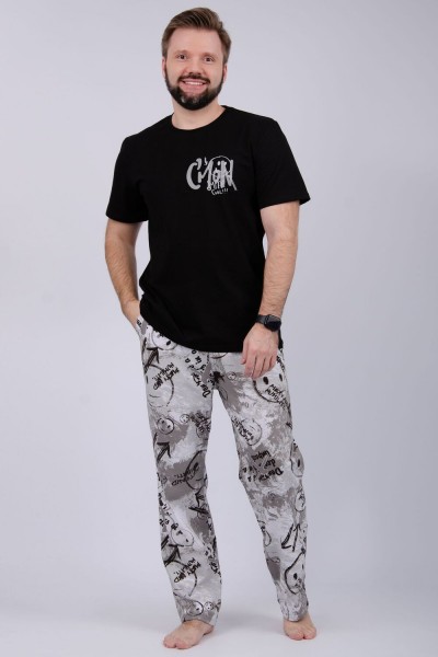 Пижама Неро - черный (НТ) Пижама Неро - черный (НТ)