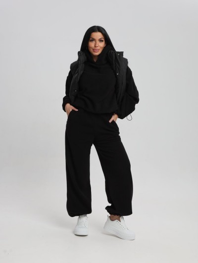 Костюм флисовый 20687 - черный (НТ)