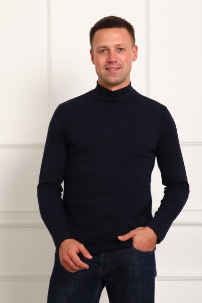 1092 Водолазка мужская - серый (НТ)