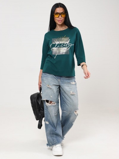 Хоста - футболка изумрудный (ИК) Хоста - футболка изумрудный (ИК)