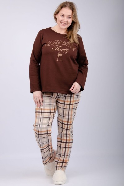 Пижама Голди - шоколадный (НТ)