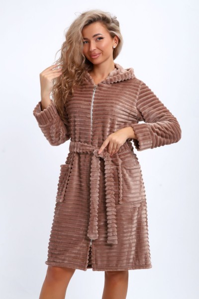 Халат 5718 - кофе (НТ) Халат 5718 - кофе (НТ)