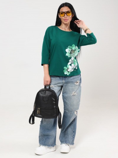 Мимулус - футболка зеленый (ИК) Мимулус - футболка зеленый (ИК)