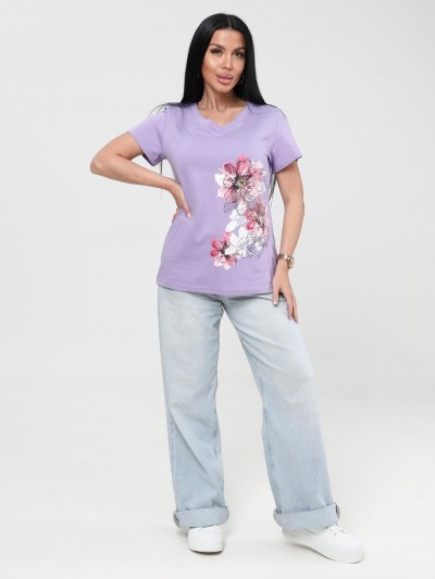 Вейгела - футболка сиреневый (ИК) Вейгела - футболка сиреневый (ИК)