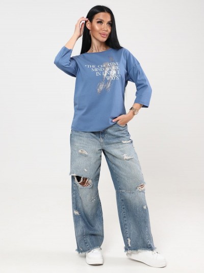 Фрактал - футболка индиго (ИК) Фрактал - футболка индиго (ИК)