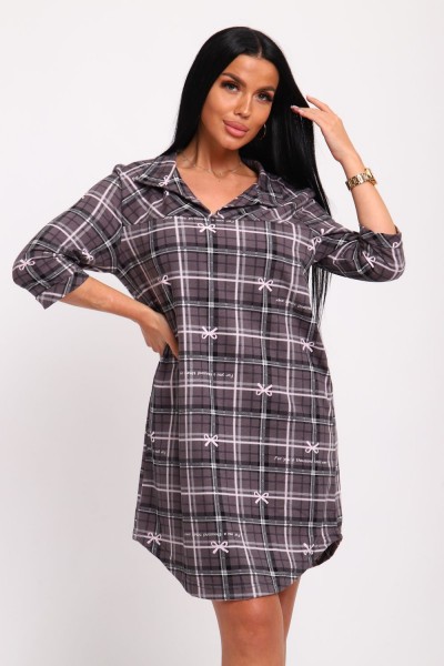 Туника женская 304 - серый (НТ)