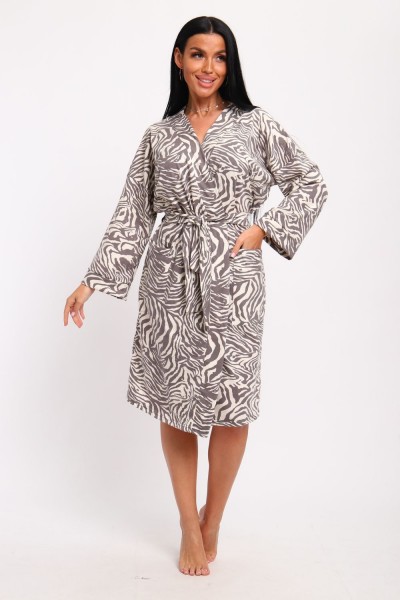 Халат женский 271 - серый (НТ) Халат женский 271 - серый (НТ)