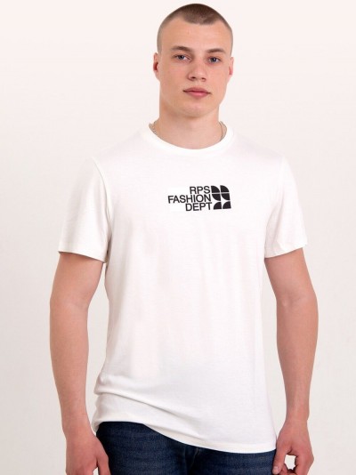 Футболка спортивная с принтом 235MLK - белый (НТ)