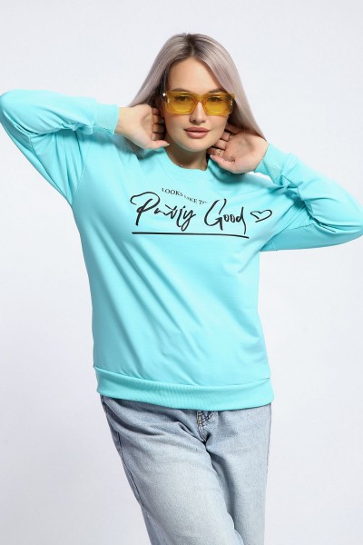 Толстовка 80048 - ментол (НТ)