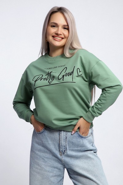 Толстовка 80048 - фисташка (НТ)