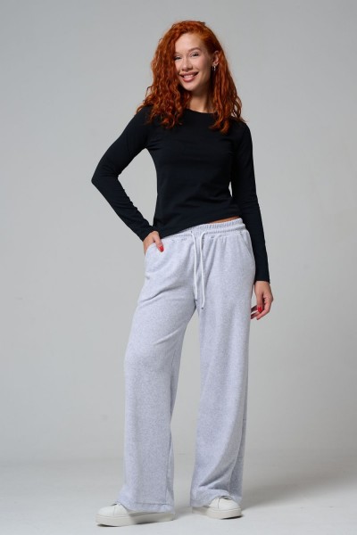 67190 брюки женские - серый меланж (НТ) 67190 брюки женские - серый меланж (НТ)