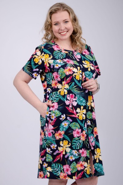 Халат Рената - цветы (НТ) Халат Рената - цветы (НТ)