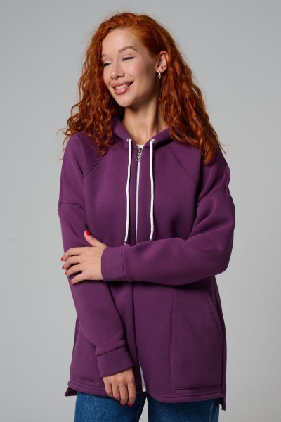 Толстовка 8297 - сливовый (НТ)
