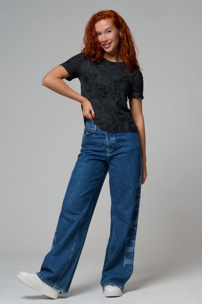 7497 футболка женская - черный винтаж (НТ) 7497 футболка женская - черный винтаж (НТ)