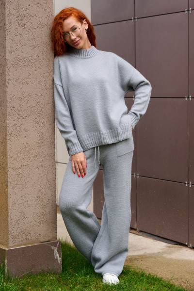 84504 Костюм женский - серый (НТ)