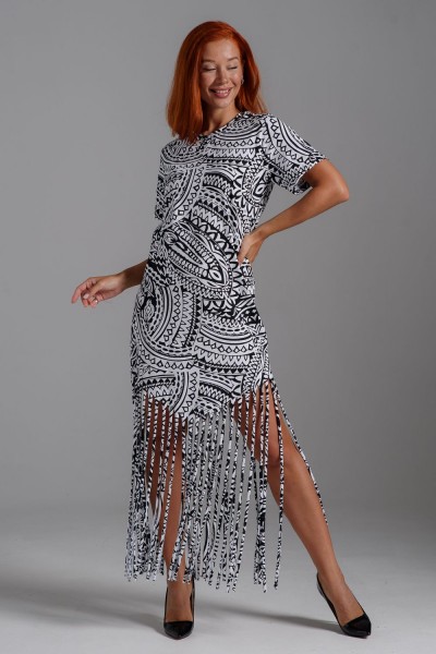 7480-1 Платье женское - орнамент (НТ) 7480-1 Платье женское - орнамент (НТ)