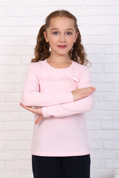 Непоседа блузка детская дл.рукав - розовый (НТ) Непоседа блузка детская дл.рукав - розовый (НТ)