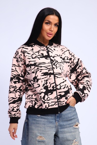 Толстовка женская 331 - розово-бежевый (НТ) Толстовка женская 331 - розово-бежевый (НТ)