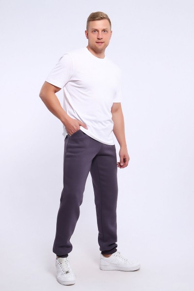 169 Брюки утепленные - серый (НТ)