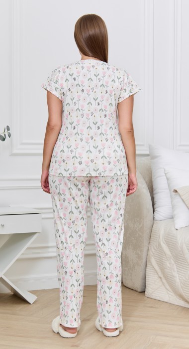 Пижама Мэри-2 молочный (ВИТ)