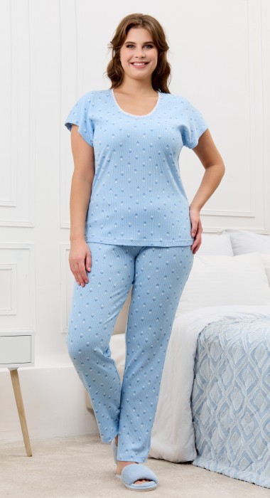 Пижама Мэри-2 голубой (ВИТ)