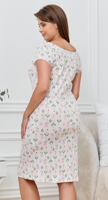 Ночная сорочка Мэри-1 молочный (ВИТ) Ночная сорочка Мэри-1 молочный (ВИТ)