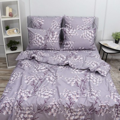 Пододеяльник поплин Виола - серый (НТ)