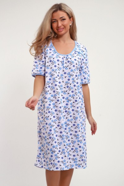 Сорочка 51199 - голубой (НТ)