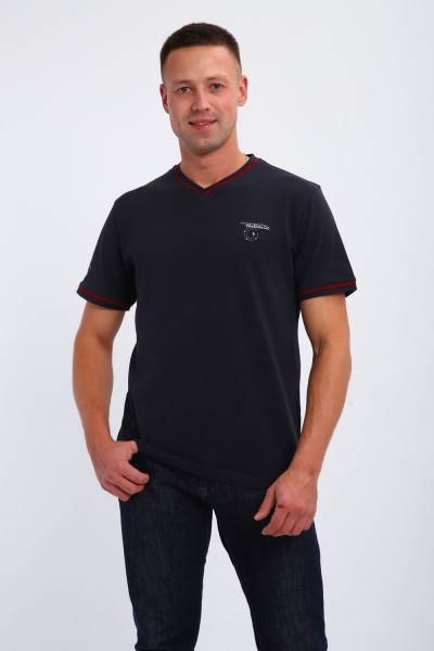 Футболка мужская 059 - темно-синий (НТ)