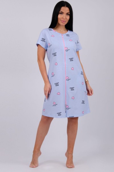 Халат Красотка - сердечки (НТ)