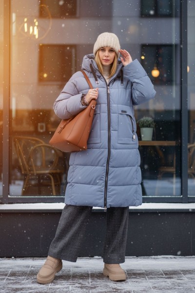 Куртка зимняя арт.2829 - серый (НТ)