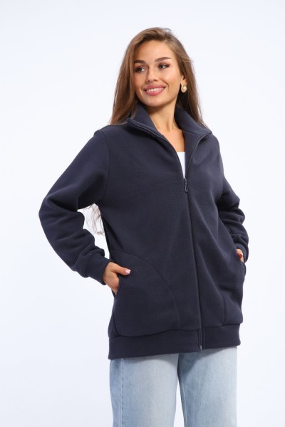 Толстовка флисовая 002 - графит (НТ)