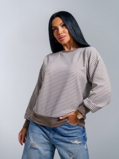 Свитшот Мелиса (шоколад) (AD)