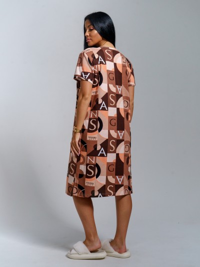 Халат Грация (шоколад) (AD)