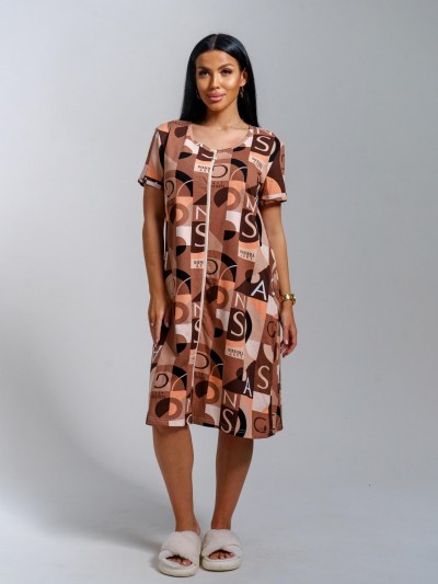 Халат Грация (шоколад) (AD)