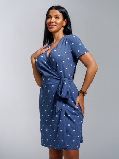 Халат Рози (джинс) (AD)