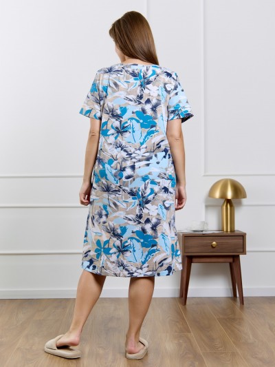 Халат Элит голубой (ВИТ)