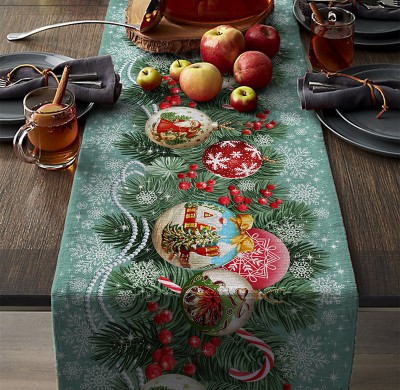 Дорожка на стол Праздничная 50*150 Волшебный шар