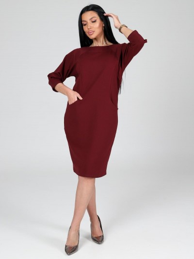 Вокал - платье бордовый (ИК) Вокал - платье бордовый (ИК)