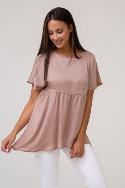 248BEG Туника женская - бежевый (НТ)