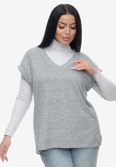 Жилет Брэнда - серый (НТ) Жилет Брэнда - серый (НТ)