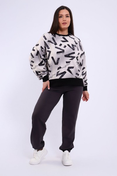 Костюм женский 24277 - графит (НТ) Костюм женский 24277 - графит (НТ)