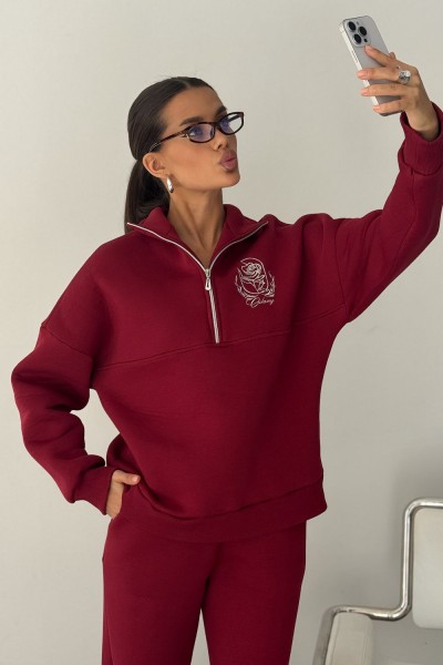 Галактика костюм женский - бордо (НТ) Галактика костюм женский - бордо (НТ)