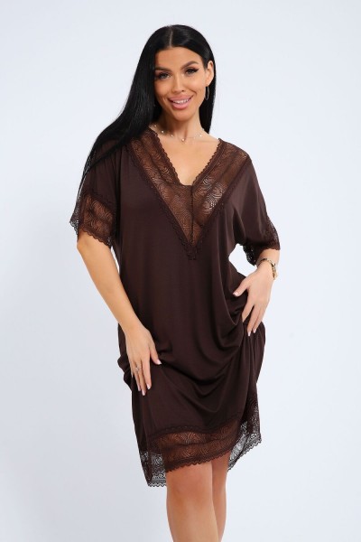 Сорочка СЖ-002 - шоколад (НТ)