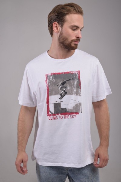 Футболка мужская Tivoli арт.5173807 - белый (НТ)