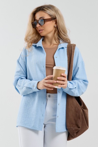 Рубашка 36987 - голубой (НТ)