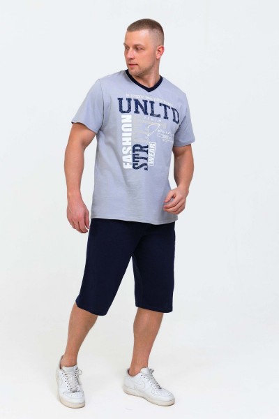 Костюм мужской 057 - серый (НТ)